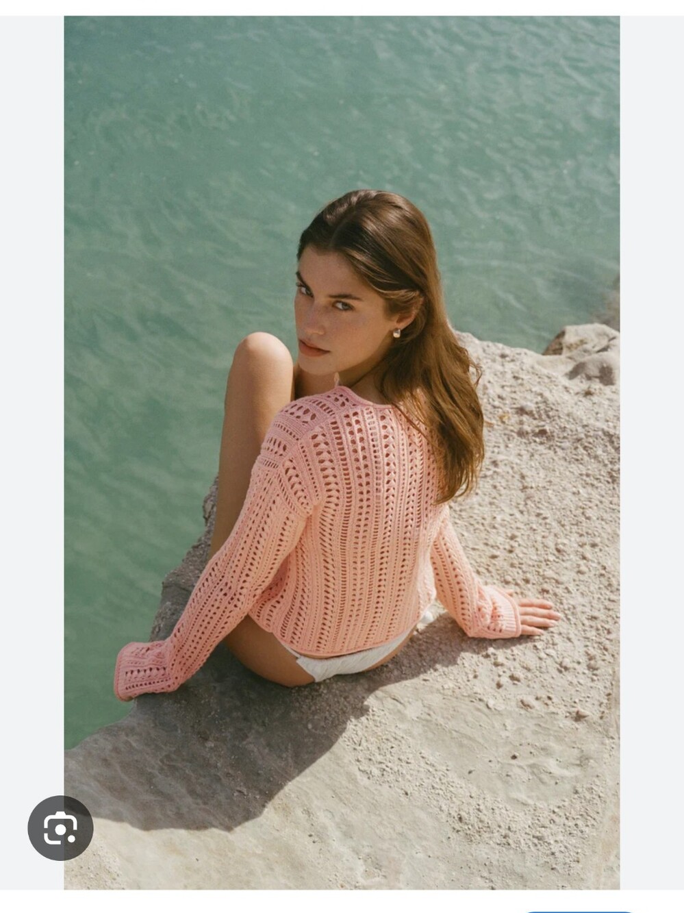Z Supply Upland Crochet Sweater